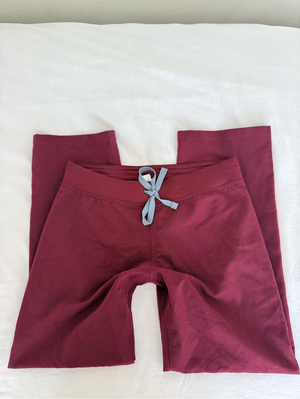 FIGS Technical Collection Burgundy Maroon Scrub Pants - Small / Petite (S/P)